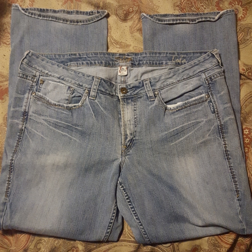 Silver jeans